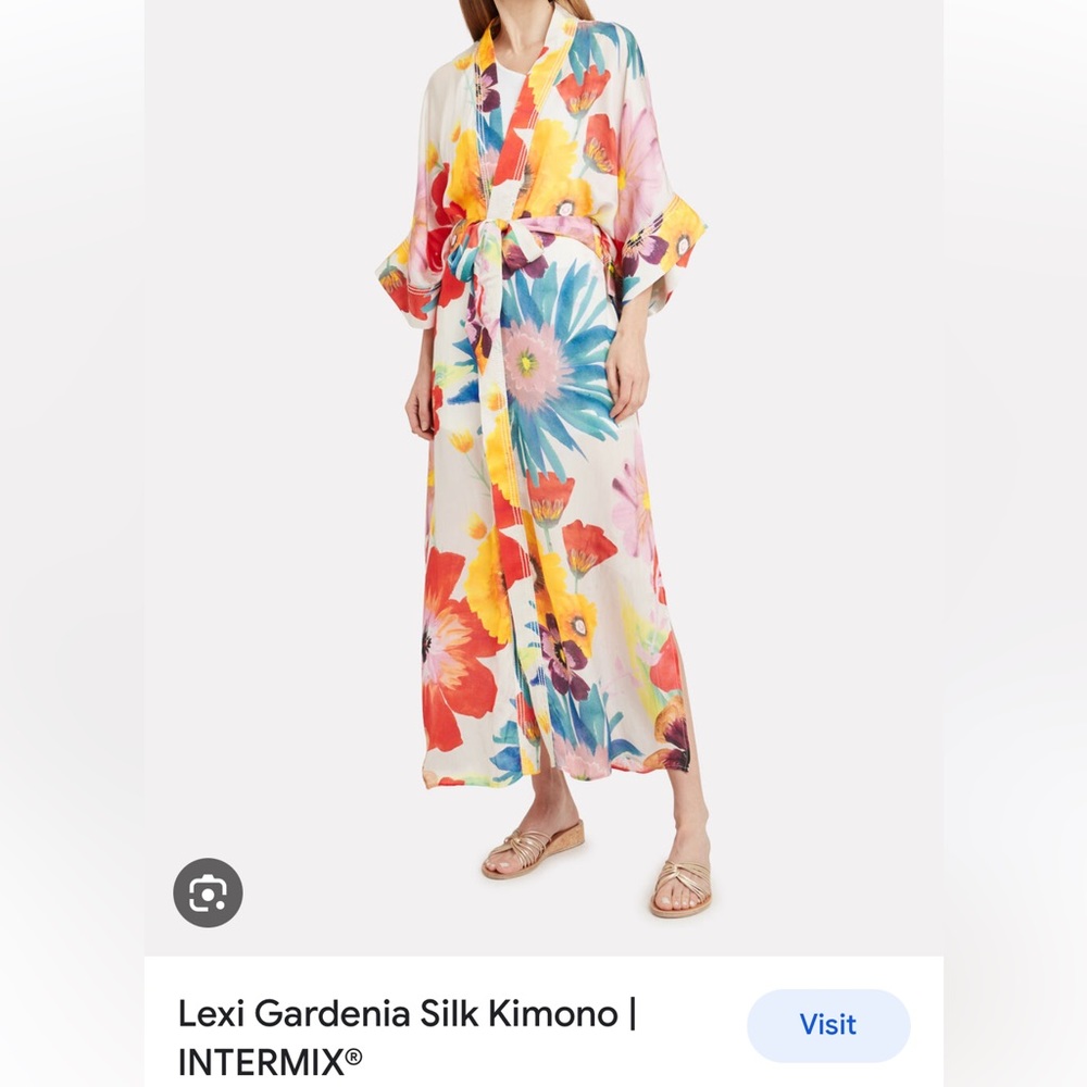 NWT Carolina K Lexi Kimono in Gardenia